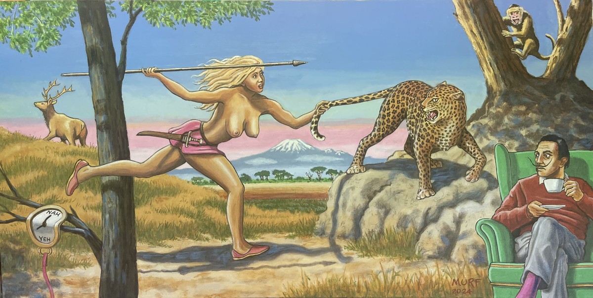 Diana & the Leopard