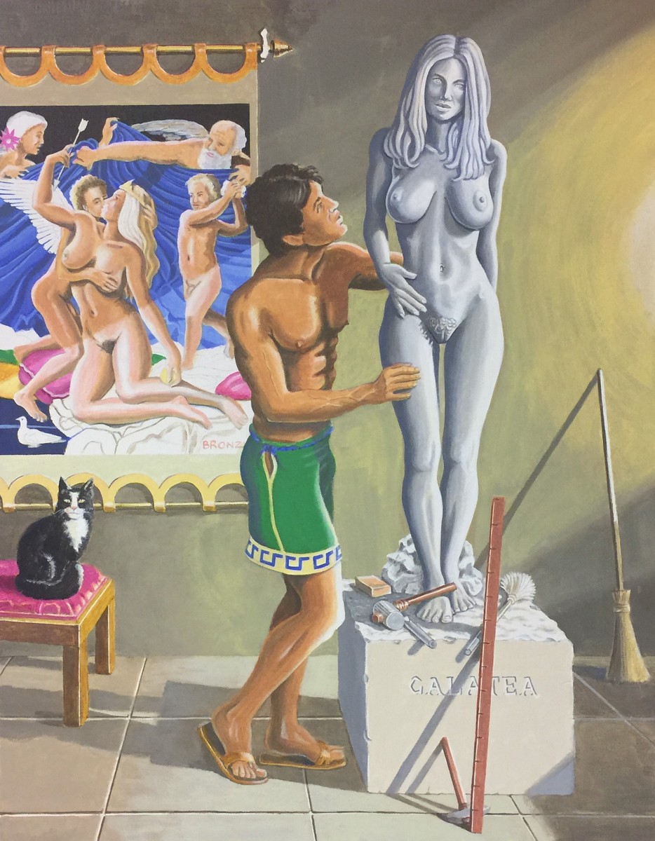 Pygmalion & Galatea -The Completion- 710 x 560mm