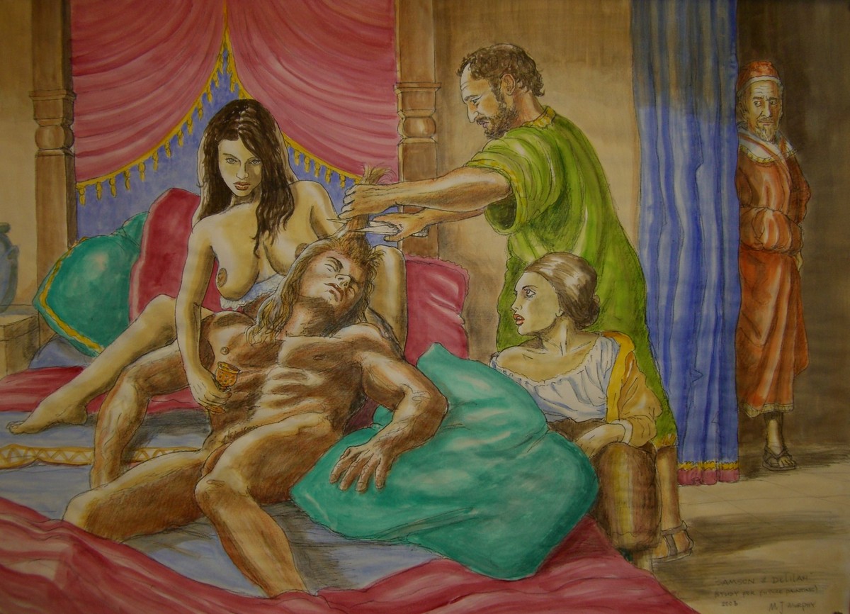 Samson & Delilah-(preliminary study)