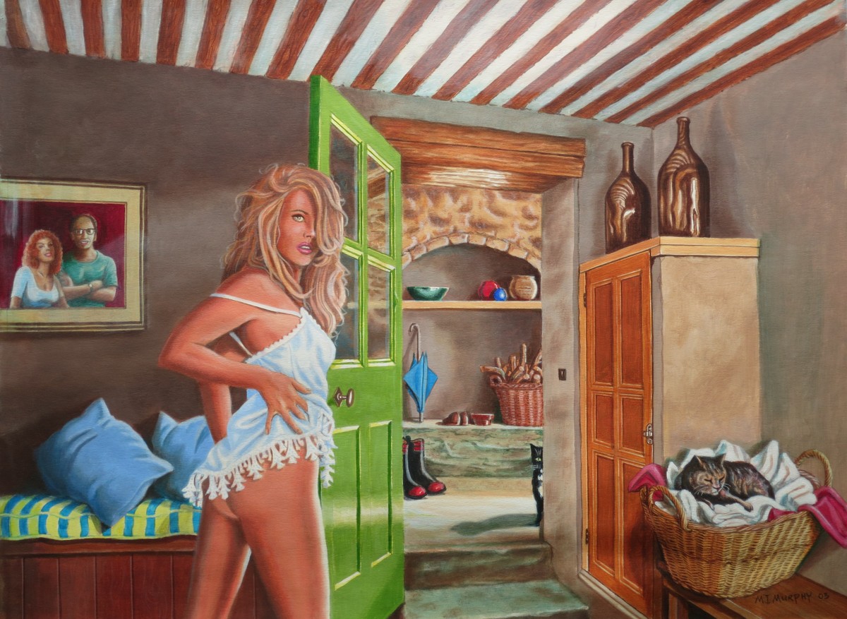 Stan, the Bloody Cat's on the Washing Again