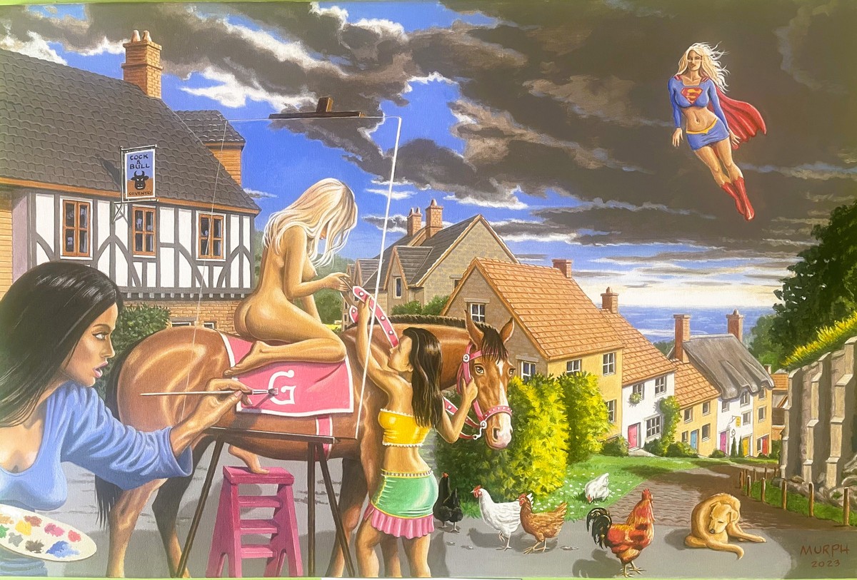 Supergirl was right! Lady Godiva really existed!