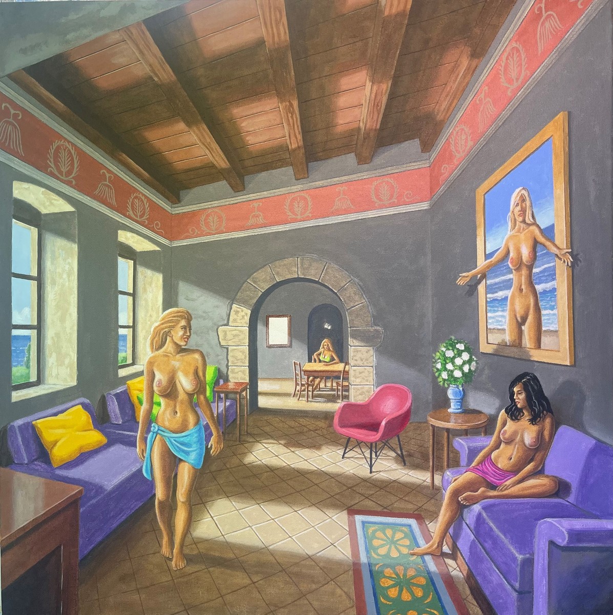 The 3 Graces Waiting for Venus